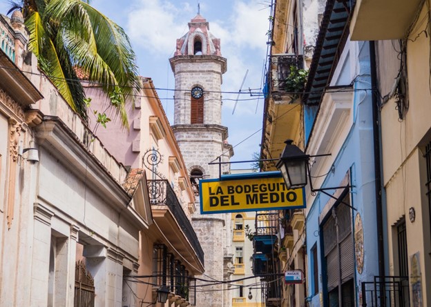 La Bodeguita del Medio, Hemingway’s favourite bar in Havana