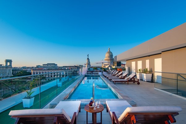Havana's Top Hotels with a Rooftop pool - Hotel Telegrafo