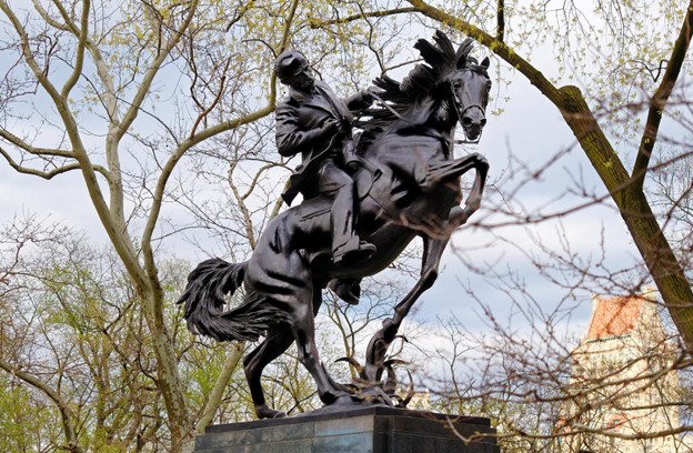 José Martí monument in Central Park, New York