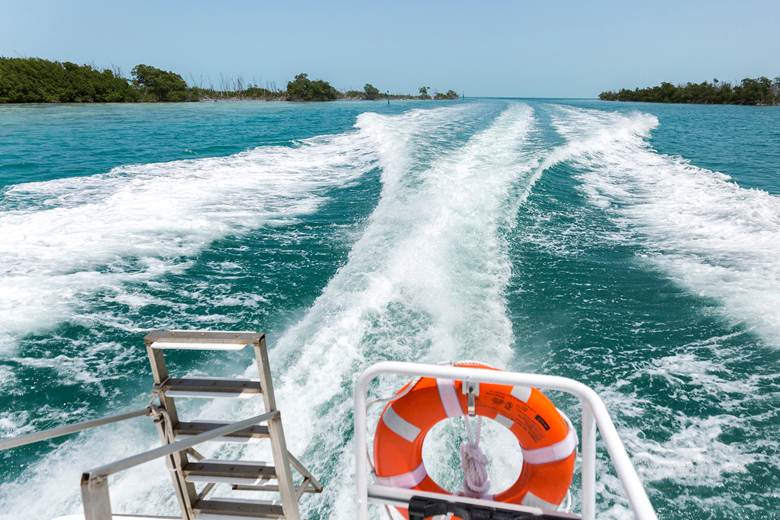 fishing in cuba - boat