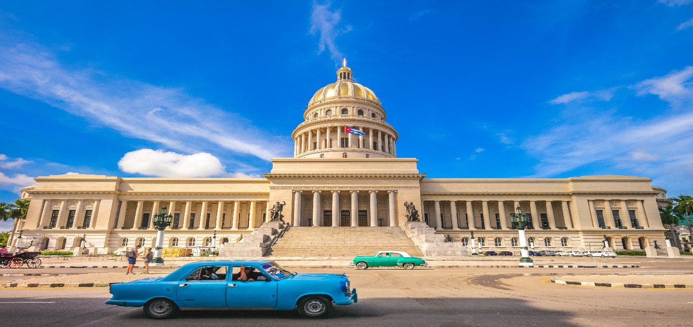 El Capitol building in Havana