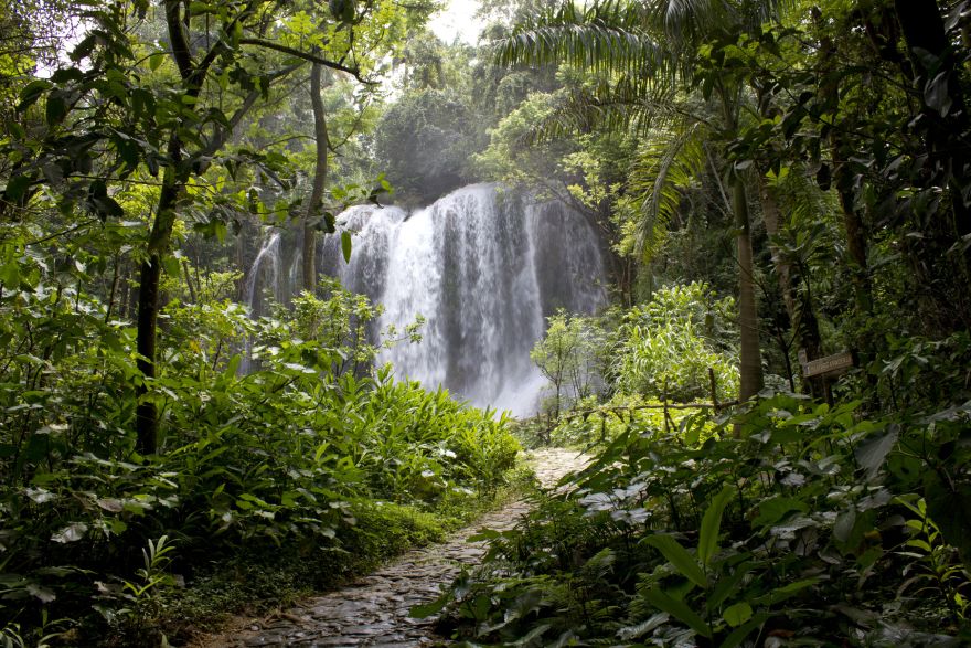 El Nicho Waterfall Trinidad
