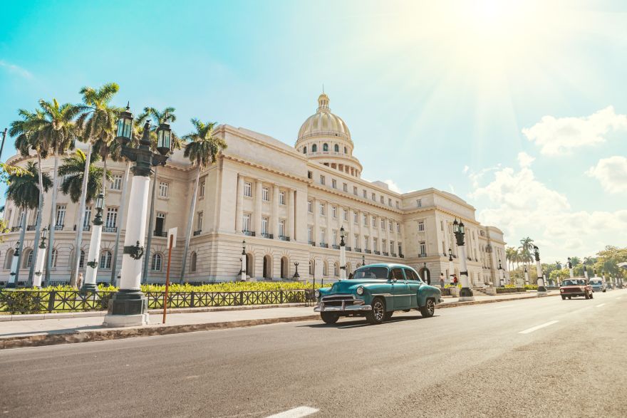 El Capitol building in Havana