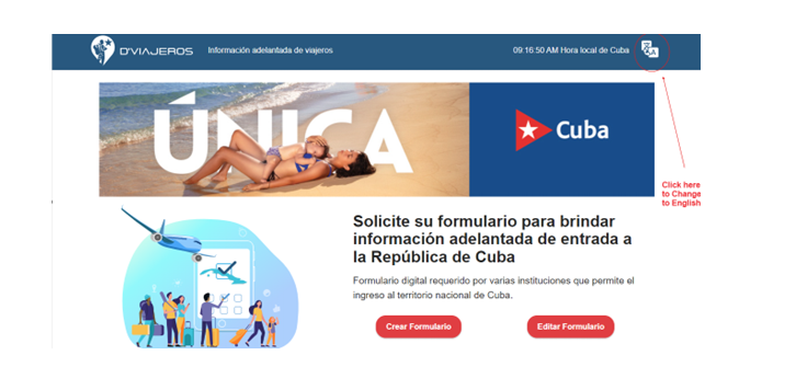 What is a D'Viajeros form?